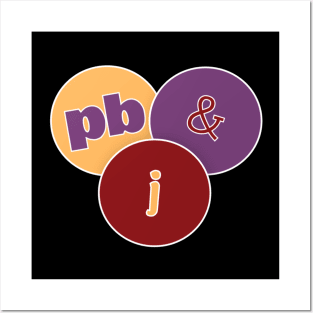 Peanut Butter and Jelly #PB&J Posters and Art